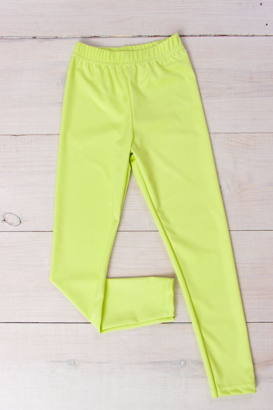 Leggings (Girls), Any season,  Nosi svoe 6000-079-2 (lymon) - $10.95+