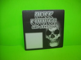 Alice Cooper Back Stage Pass VIP Otto Original 2003 Tour Heavy Metal Rock Skull - $18.00