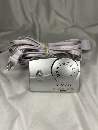 Biddeford Cannon Sealy TC11BA Heated Electric Blanket Control Power Cord 4 Prong - $15.84