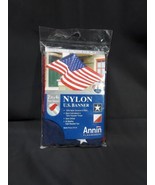 ANNIN American USA Banner Flag Nylon 2.5’ x 4&#39; All Weather Made In USA S... - $283.01 MXN