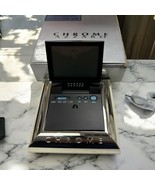 Vtg 2000 Chrome Azzaro Promo Clock With Stand New In Box Fragrance GWP - $30.24 CAD