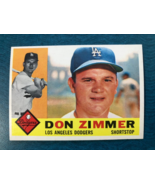 1960 TOPPS BASEBALL CARD DON ZIMMER #47 (NM) - $33.50