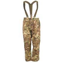 Authentic Italian Army Goretex Pants Vegetato Camo Pattern Overpant Style - $56.87
