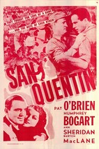 San Quentin original 1956R vintage one sheet movie poster - £223.08 GBP