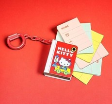 Vintage Sanrio 1976 Hello Kitty Mini Telephone Address Book Keychain Japan - $39.59