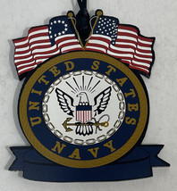 Shelia&#39;s Christmas Ornament - United States Navy - American Flag - £11.19 GBP