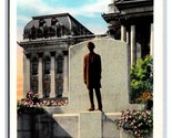 Lincoln Statue Capitol Grounds Springfield Illinois IL UNP  WB Postcard S14 - $2.92