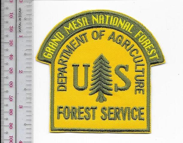National Forest USFS Colorado Grand Mesa National Forest US Forest Servi... - $9.99