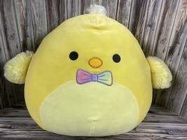 Squishmallows Kelly Toys Triston The Easter Chick Bowtie - 14&quot;  - £19.01 GBP