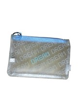 Ipsy Dream Blue White Transparent Makeup Cosmetic Bag Pouch - $118.87 MXN