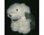 12&quot; VINTAGE 1989 R DAKIN GRAY WHITE PUPPY DOG STUFFED ANIMAL PLUSH TOY S... - $28.50