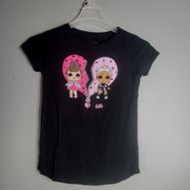 LOL Surprise Girls Youth Shirt Fashion Dolls Short Sleeves Black XL Youth 14/16 - £8.96 GBP