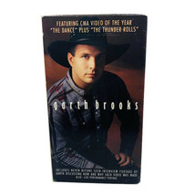 Garth Brooks VHS Music  1991 Thunder Rolls The Dance Tomorrow Never Comes - £6.73 GBP