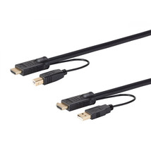 Monoprice 36645 MONOPRICE SWITCH SERIES HDMI USB COMBO CABLE FOR KVM SWI... - $45.72