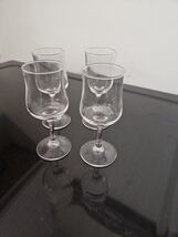 4 Cordial Glasses  4 1/2" Tall - $6.23