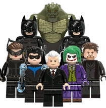 Lot #1 8 Pcs Batman Superheroes Action Minifigures Sets Toys Children Gift - £25.47 GBP