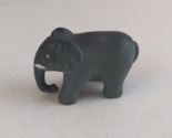 Vintage Soma Gray Elephant 1.25&quot; x 1.75&quot; Collectible Toy Figure - $7.75