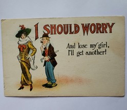 Antique Postcard Vinegar  Comic Divided back Used - £13.89 GBP