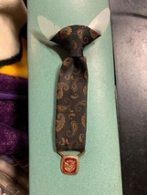 VINTAGE Loyal Order of Moose Lodge neck tie with medallion paisleys  - £15.29 GBP