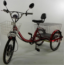 Adult Electric trike, three wheels electric bike, electric battery tricycle - £1,354.98 GBP