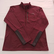 The North Face CUG0 Men's Red 1/2 Zip Long Sleeve Pullover Sweatshirt Size Large image 13
