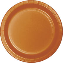 Touch of Color - 9&quot; Premium Strength Dinner Plates - Pumpkin Spice - $3.19