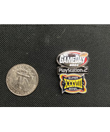 SUPERBOWL 38 NFL GAME DAY PLAY STATION 2  2004 LAPEL PIN. RARE. VINTAGE. - $27.12 CAD