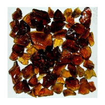 Recycled Chunky Glass, Amber Brown - Size 1 - 0.13-0.25 in. - 1 lbs - $372.91 MXN