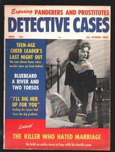 Detective Cases 11/1961-Gun Moll cover-Teen Cheer Leader Murdered-Violent cri... - £45.92 GBP