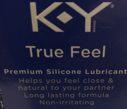 2 KY True Feel Premium Silicone Lubricant 4.5oz Long Lasting Non-irritating Lube - $33.66