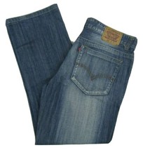 Levi Strauss &amp; Co. 523 Straight Cut Red Tab Jeans Men&#39;s W38 X L32 100% C... - $21.78