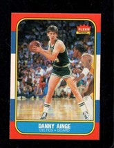 1986-87 Fleer #4 Danny Ainge Nmmt (Rc) Celtics *X93347 - £36.34 GBP