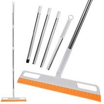 Multifunction Floor Squeegee Household Silicone Wiper Magic Broom Non-Stick - £14.28 GBP