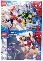 Lego 76198 + 76219 Spider Man Doctor Octopus Green Goblin Mechs Lot 2 - $64.96