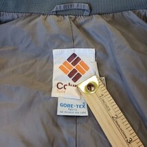 Vintage Columbia Blue Gore-Tex Parka Hidden Hood Full Zip Jacket Men's Sz Medium image 8