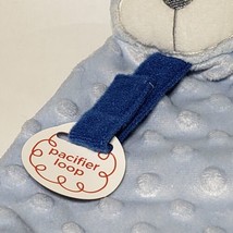 Swiggles Blue Dog Puppy Paci Lovie Blanket Lovey Security Plush Rattle M... - £21.54 GBP