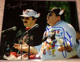 GEORGE WENDT ROBERT SMIGEL AUTO (SATURDAY NIGHT LIVE) 8X10 *Superfans* p... - $54.44