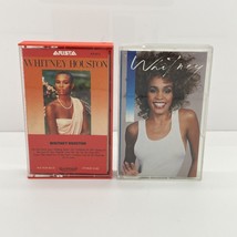 Lot of 2 Whitney Houston Cassette Tapes 1980&#39;s Arista - £5.44 GBP