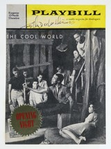 Billy Dee Williams Signed1960 The Cool World Playbill Cover Only Opening - £237.40 GBP