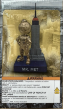 NY Mets Season Gold Mr Met Empire State Light Up Bobblehead, LGM 2025 - $99.99