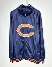 Chicago Bears NFL Apparel Fleece Lined Jacket 3XL Large Logo - £42.79 GBP