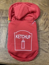 Dog Halloween Costume Ketchup Size XS - $18.69