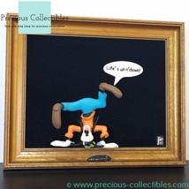 Extremely Rare! Vintage Goofy by Jie Art. Walt Disney 3D wall art. - $495.00