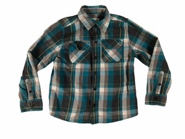 Sonoma Life + Style Long Sleeve Plaid Button Up Shirt - Boy&#39;s Size M (5/6) - £7.14 GBP