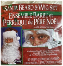 Santa Claus Wig &amp; Beard, Christmas Costume Accessory - Forum Novelties 7520 - $8.70