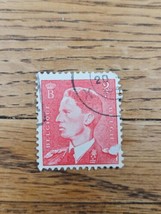 Belgium Stamp King Leopold III 2fr Used Red - $2.99