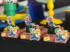 Super Mario Treat Boxes (Set of 6) | Gamer Birthday Party Favors - $64.00