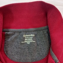 St. John's Bay Sueded Jersey Men's Red Cotton Collar Shirt Long Sleeve Size 2XLT image 3