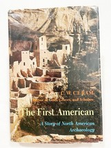 (1st Ed) The First American: Story Of N American Archaeology By C. W. Ceram Hc - £22.74 GBP
