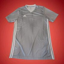 Adidas Originals Tiro 19 Soccer Shirt Women's Size M Light Grey - $16.82